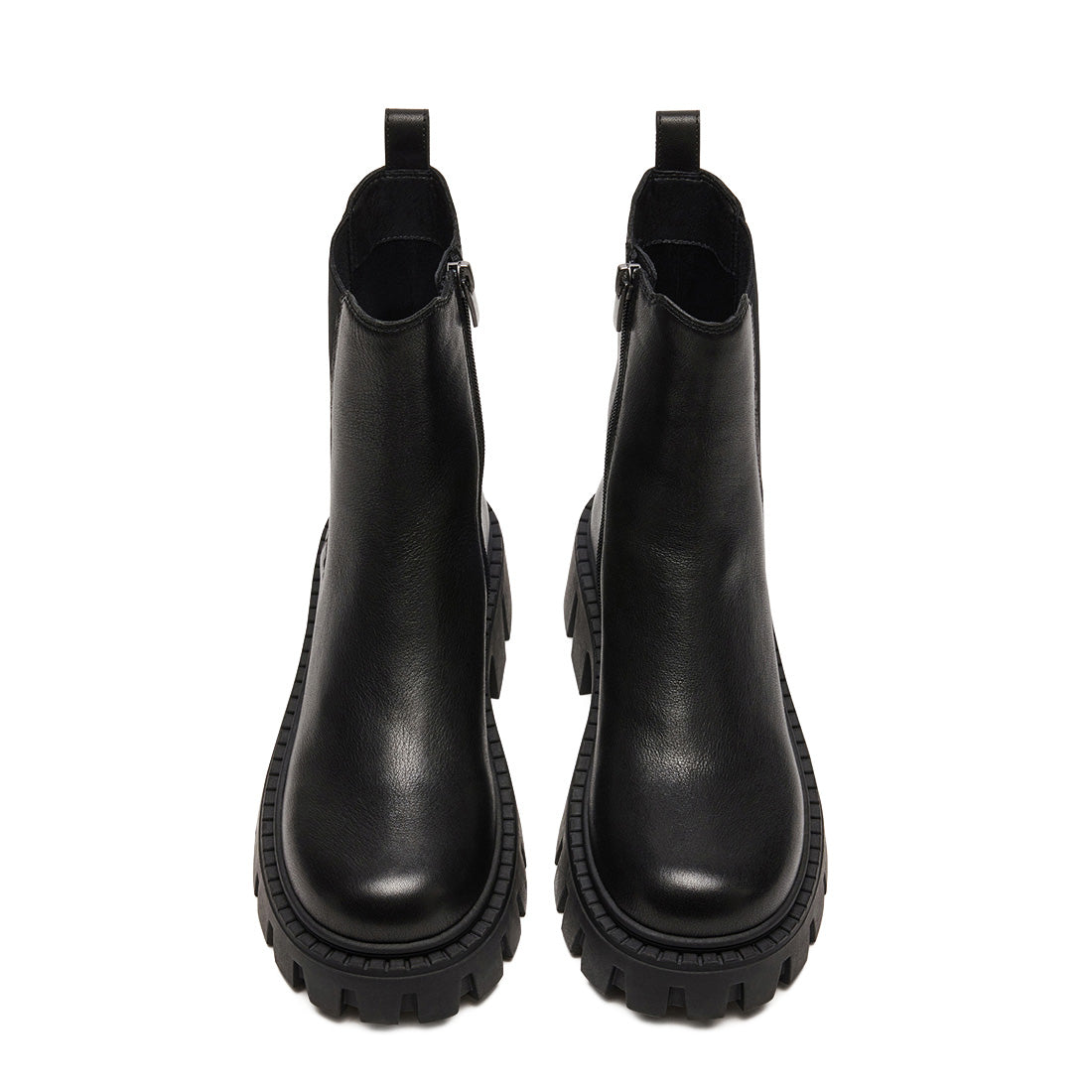 CHARGES BLACK LEATHER - view 3