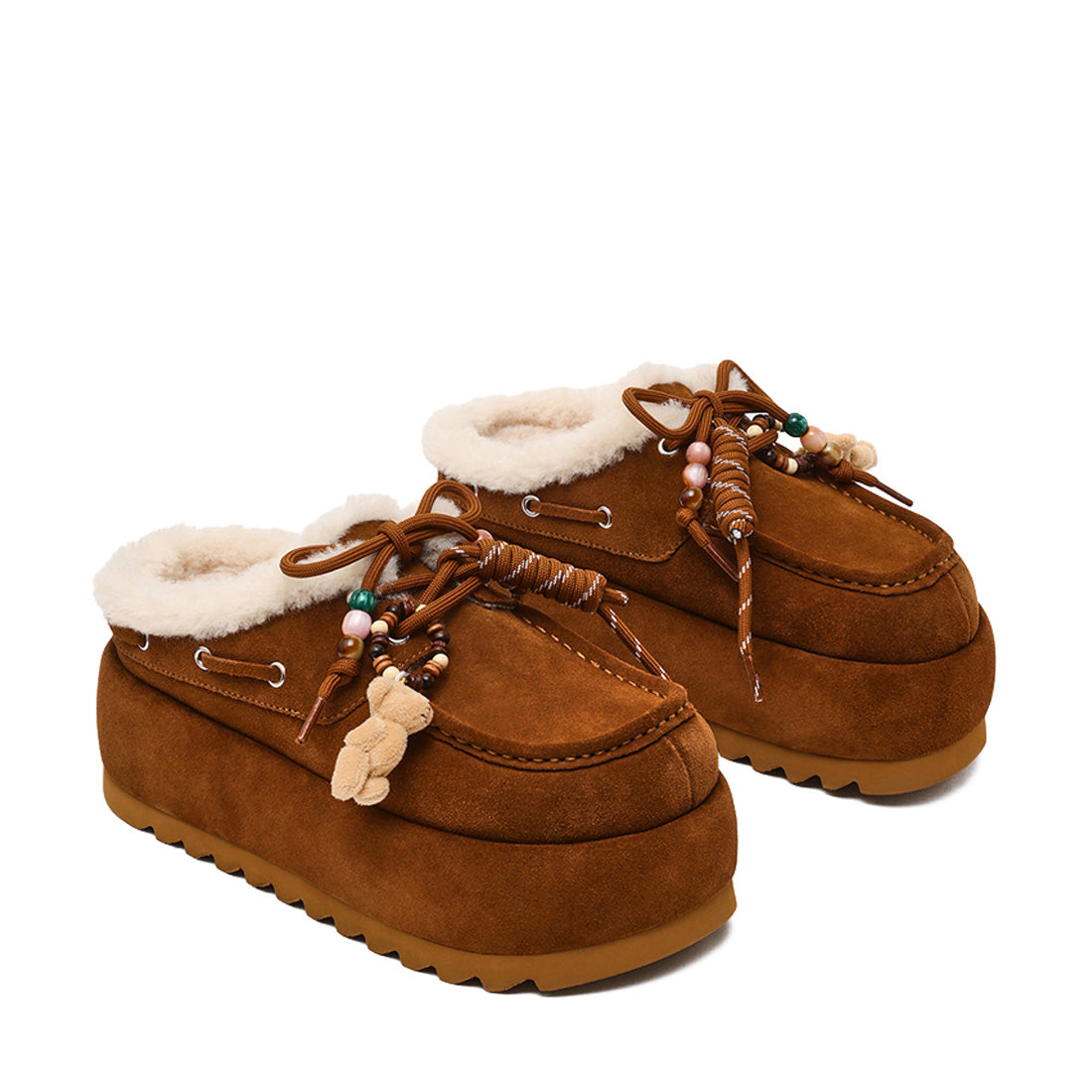 CUDDLY CHESTNUT SUEDE - view 2