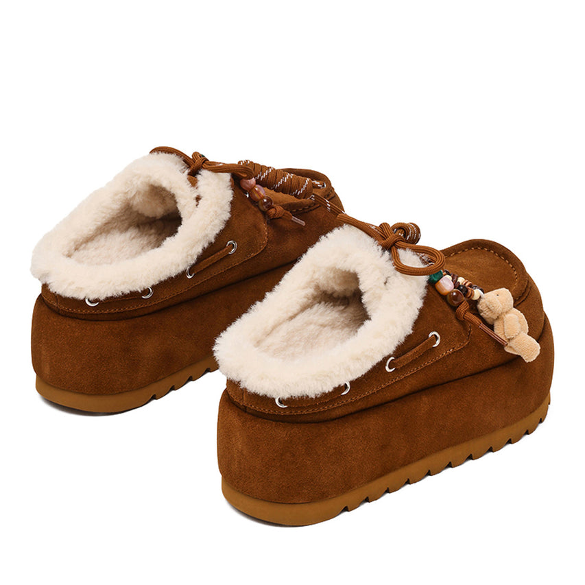 CUDDLY CHESTNUT SUEDE - view 4