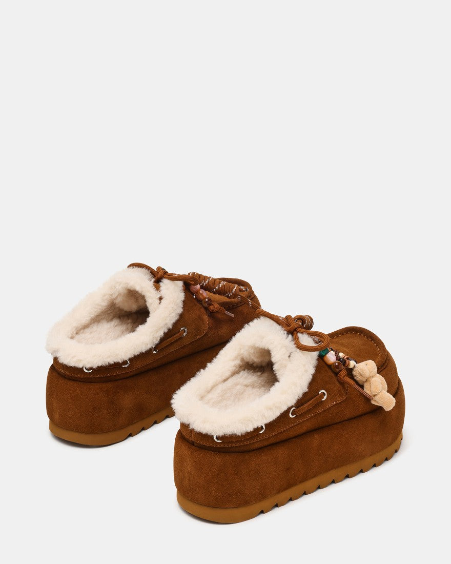 CUDDLY CHESTNUT SUEDE - view 4