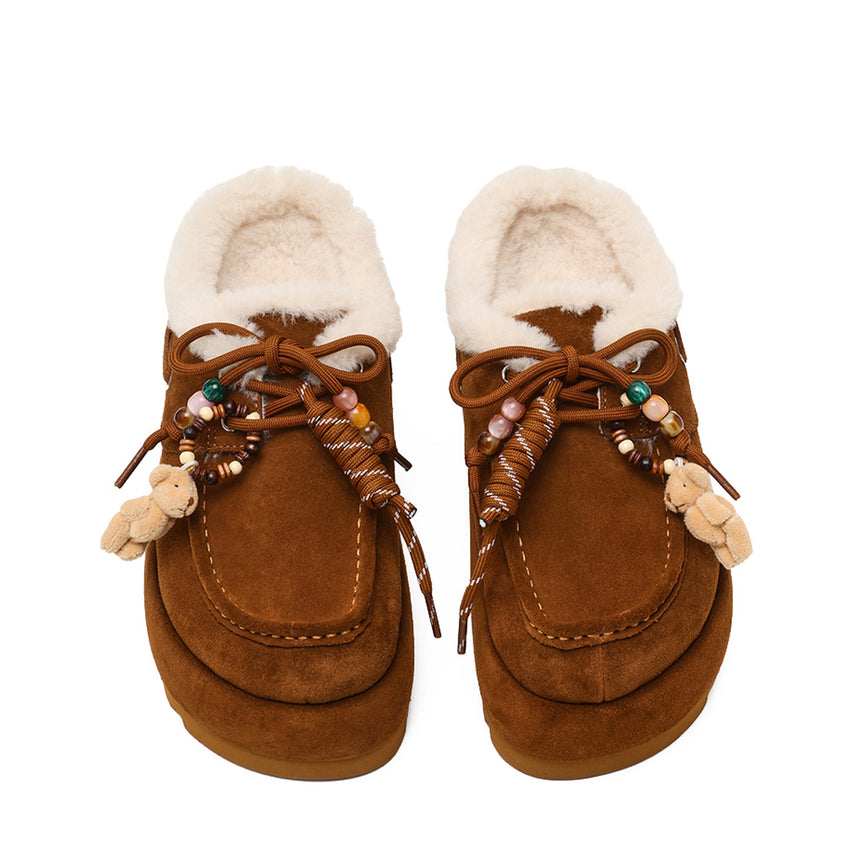 CUDDLY CHESTNUT SUEDE - view 3