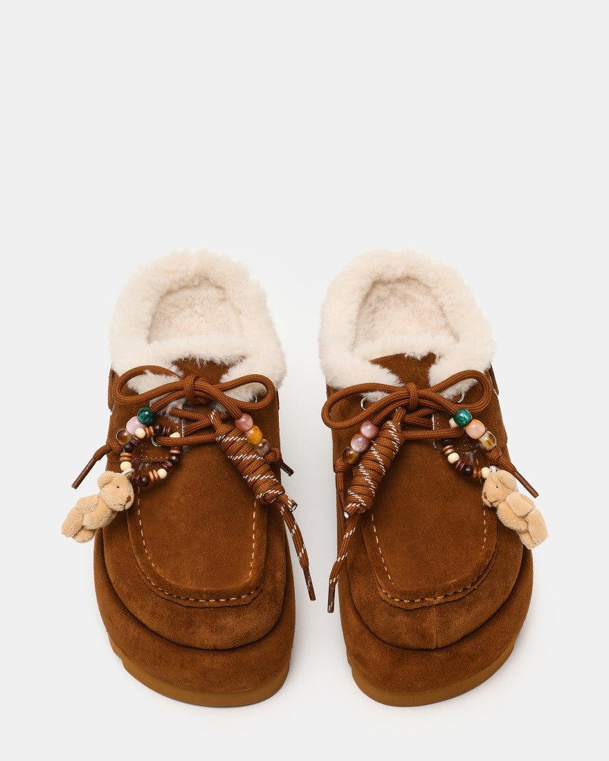 CUDDLY CHESTNUT SUEDE - view 3