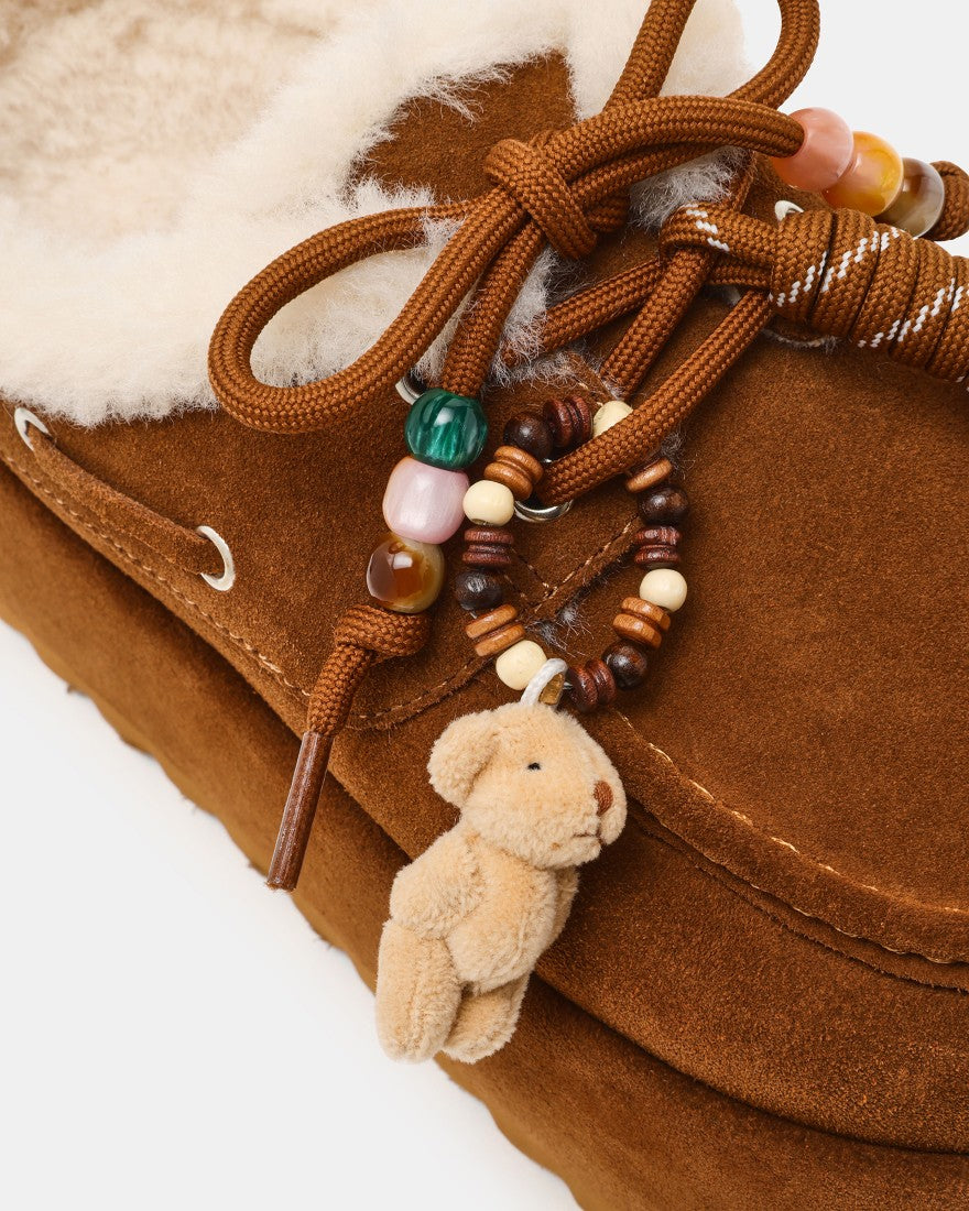 CUDDLY CHESTNUT SUEDE - view 5