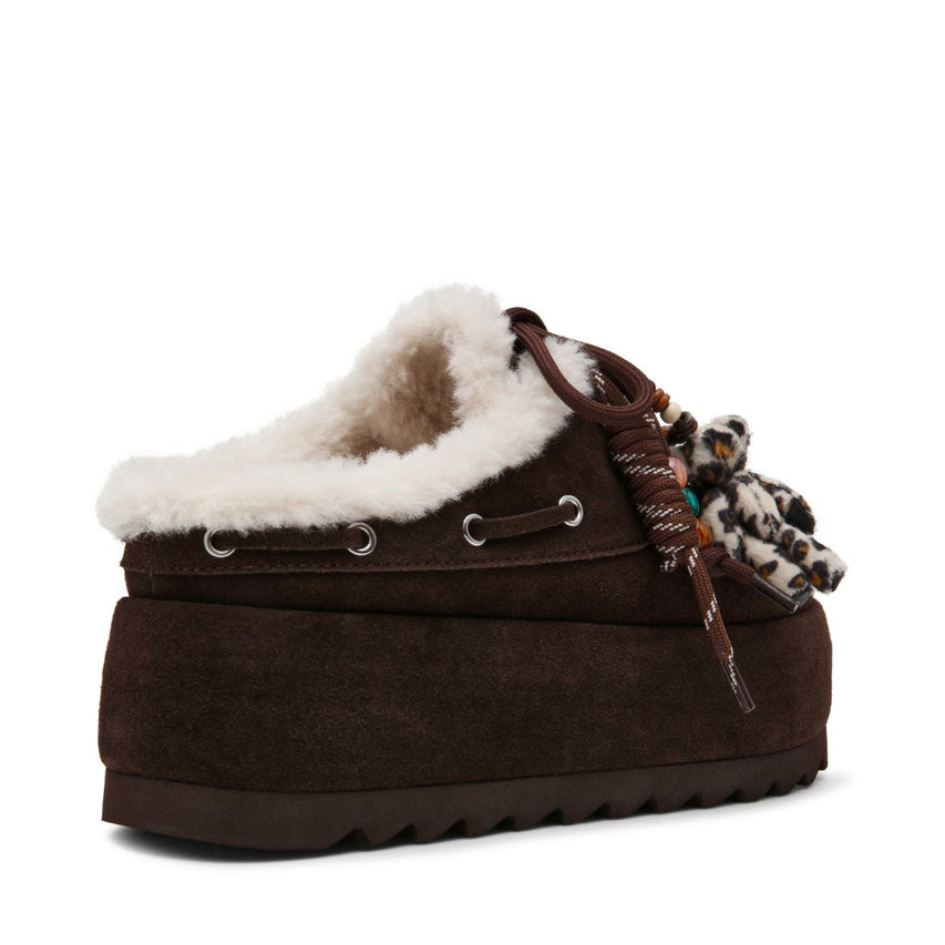 CUDDLY CHOCOLATE BROWN SUEDE - view 5