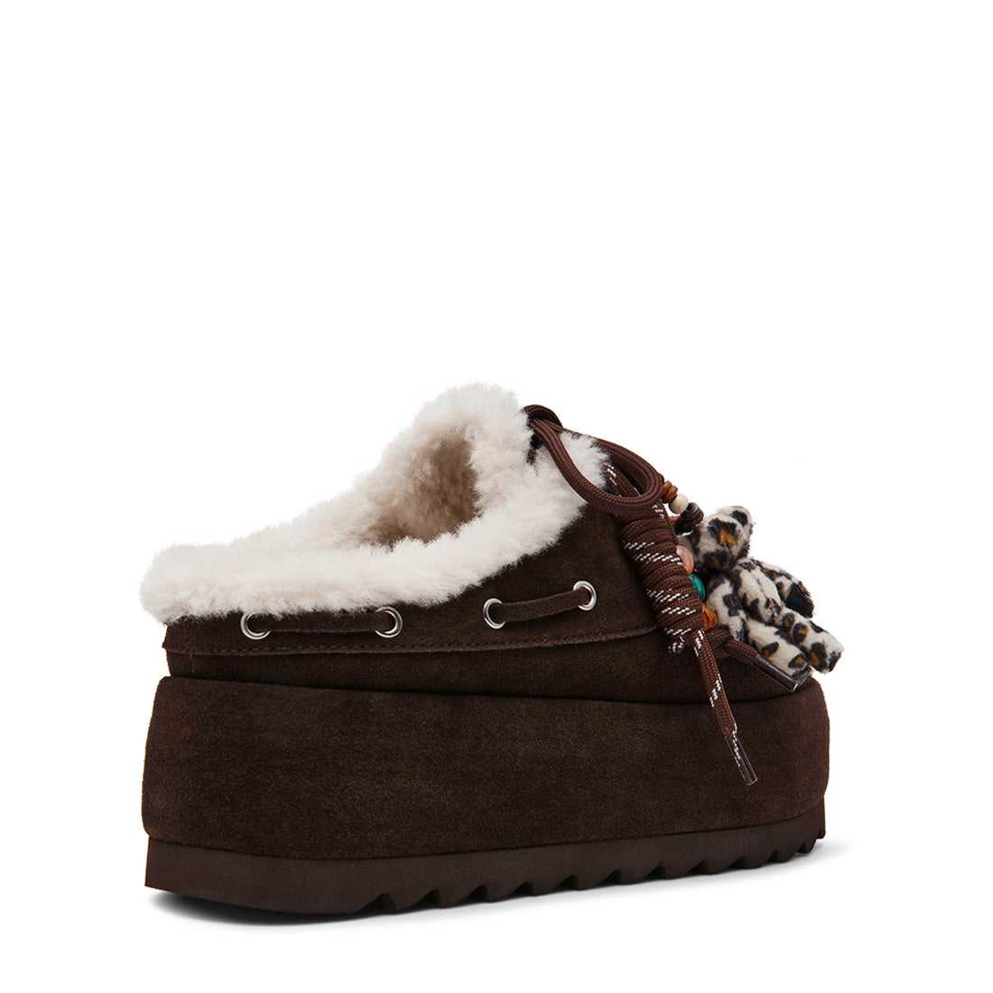 CUDDLY CHOCOLATE BROWN SUEDE - view 7