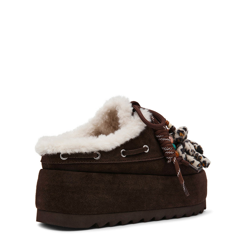 CUDDLY CHOCOLATE BROWN SUEDE - view 7