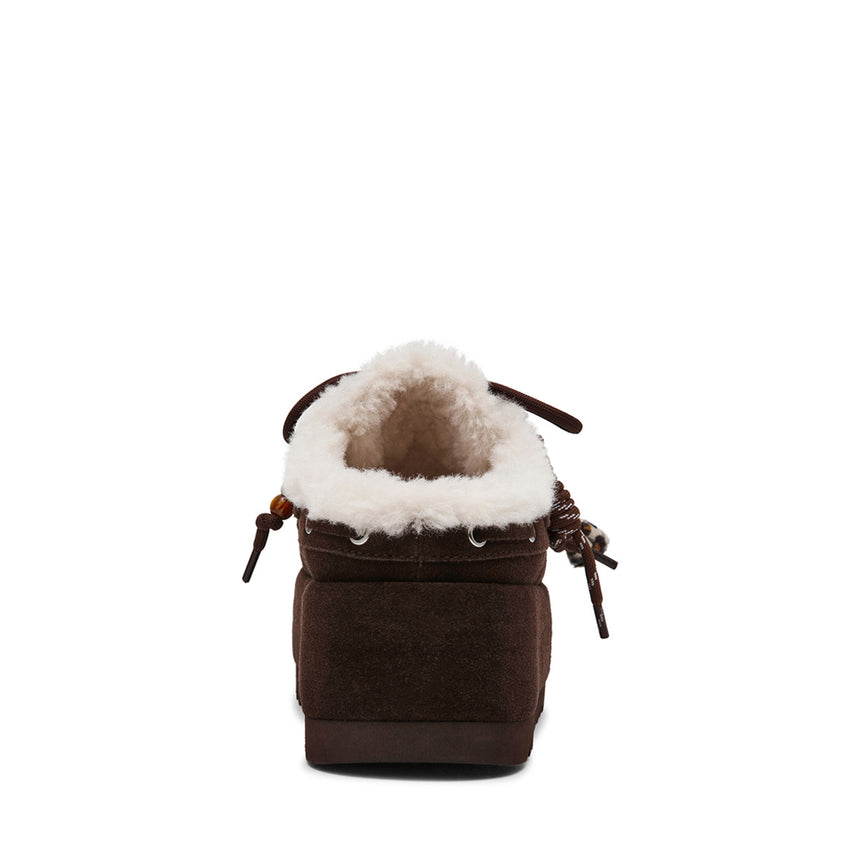 CUDDLY CHOCOLATE BROWN SUEDE - view 5