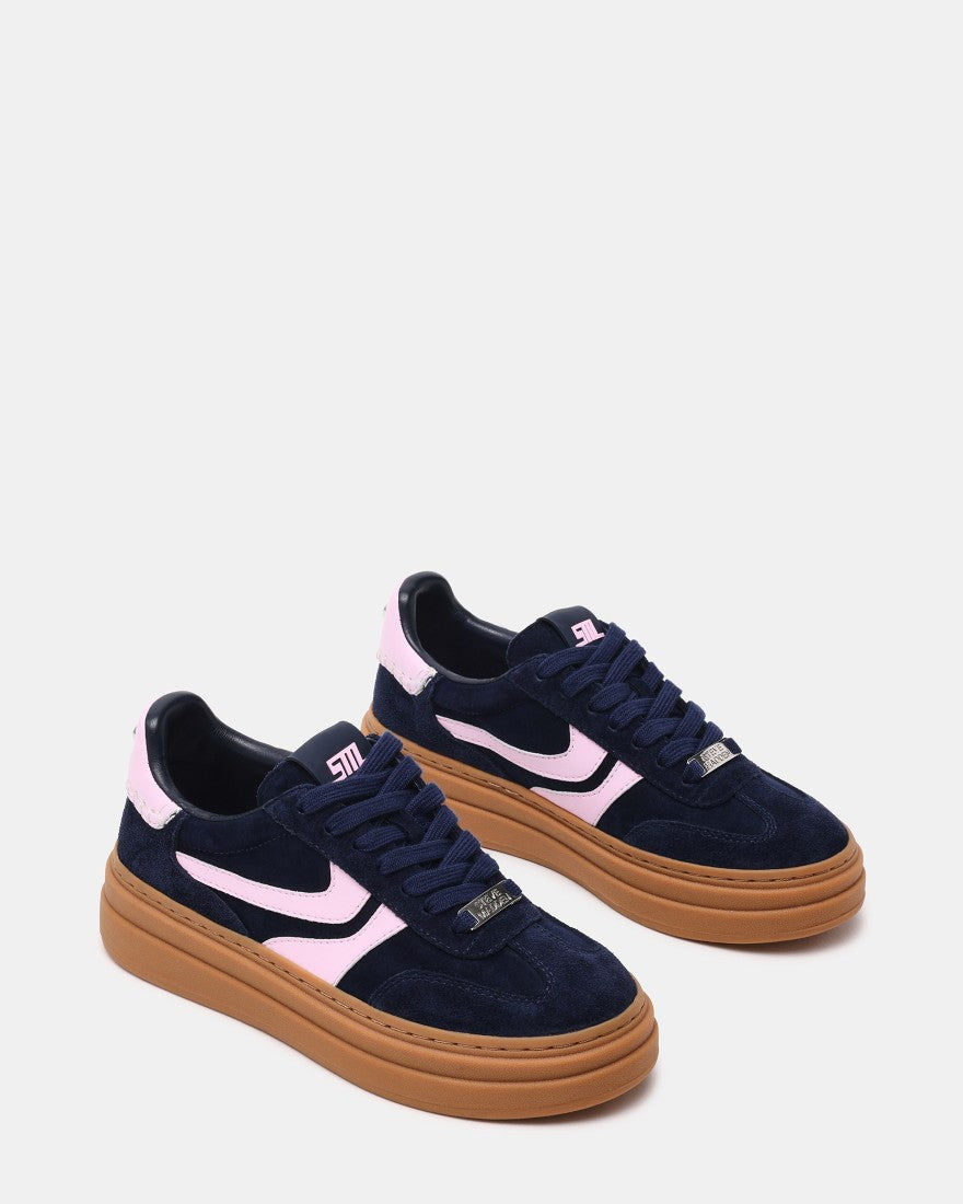 DODGE 2.0 NAVY PINK SUEDE