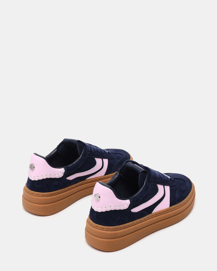 DODGE 2.0 NAVY PINK SUEDE