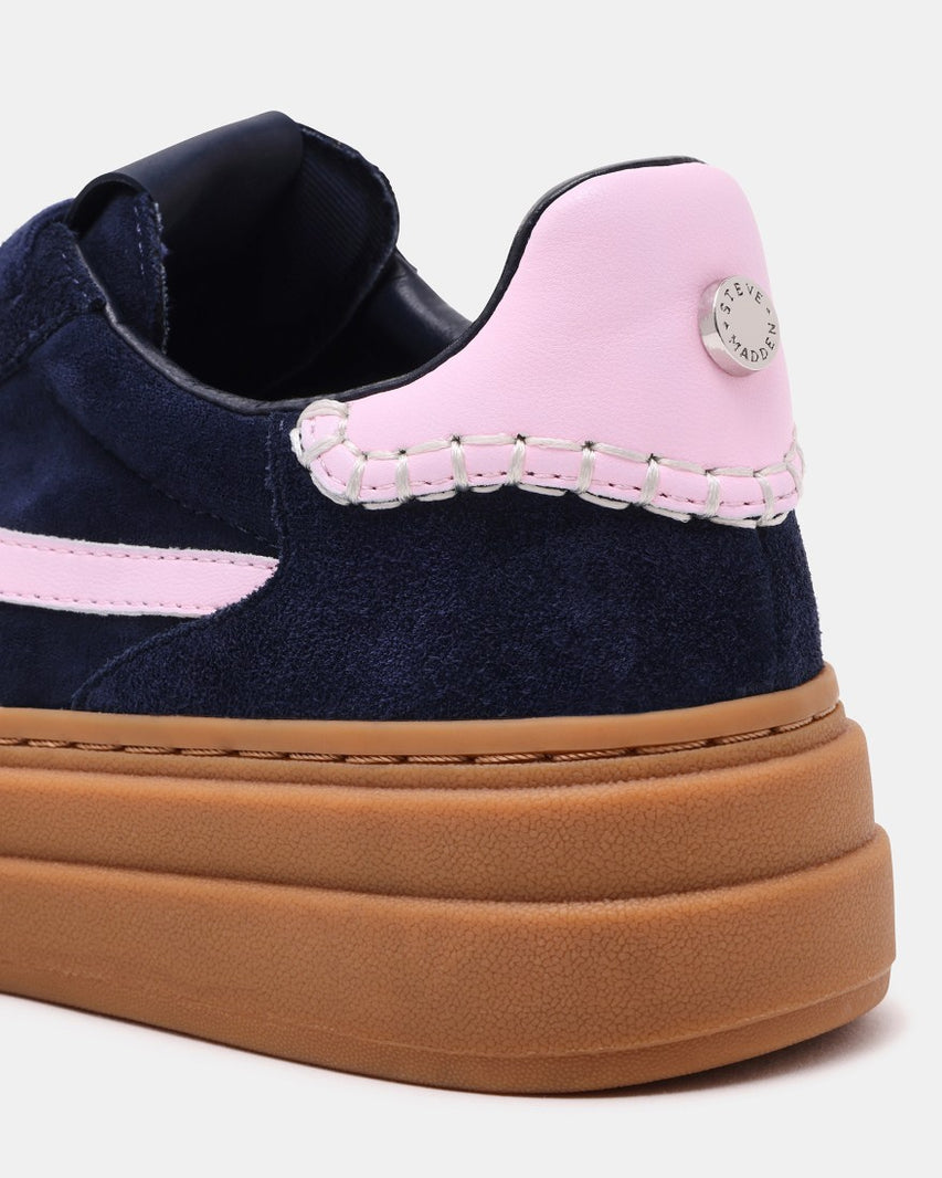 DODGE 2.0 NAVY PINK SUEDE