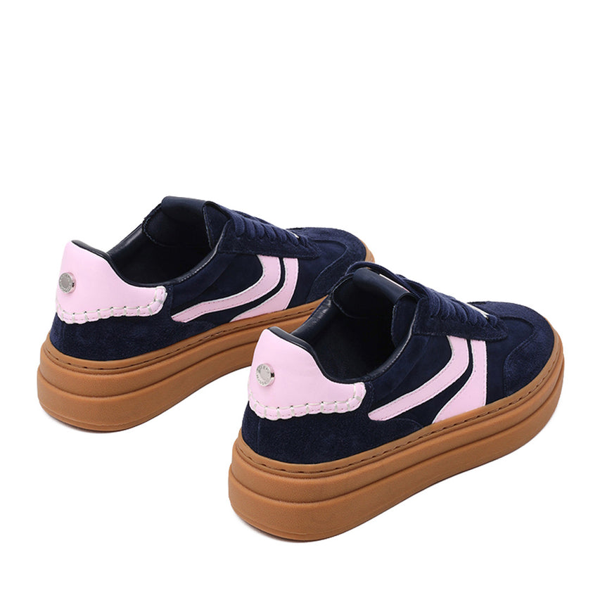 DODGE 2.0 NAVY PINK SUEDE - view 5