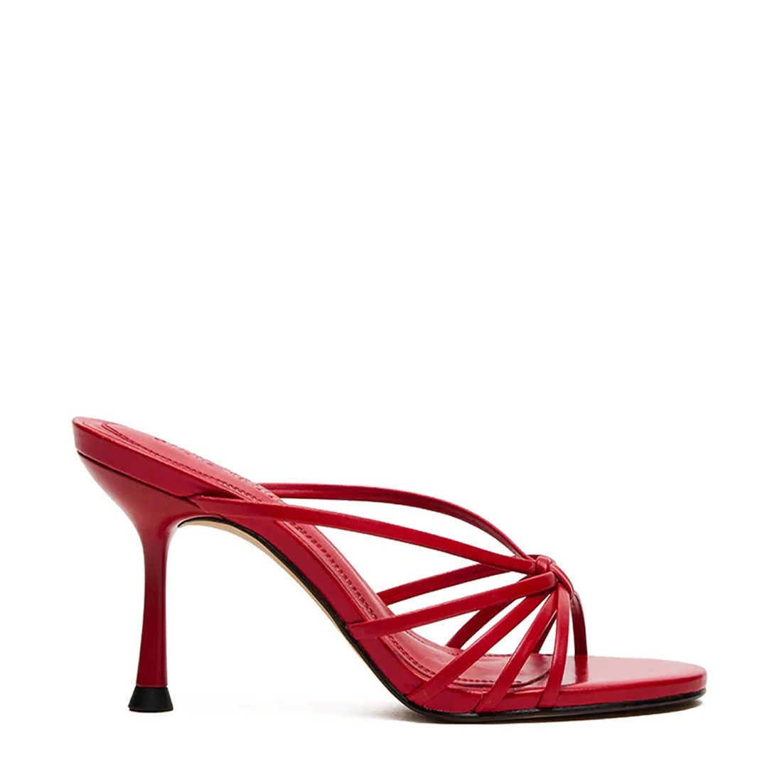 EDNA RED LEATHER