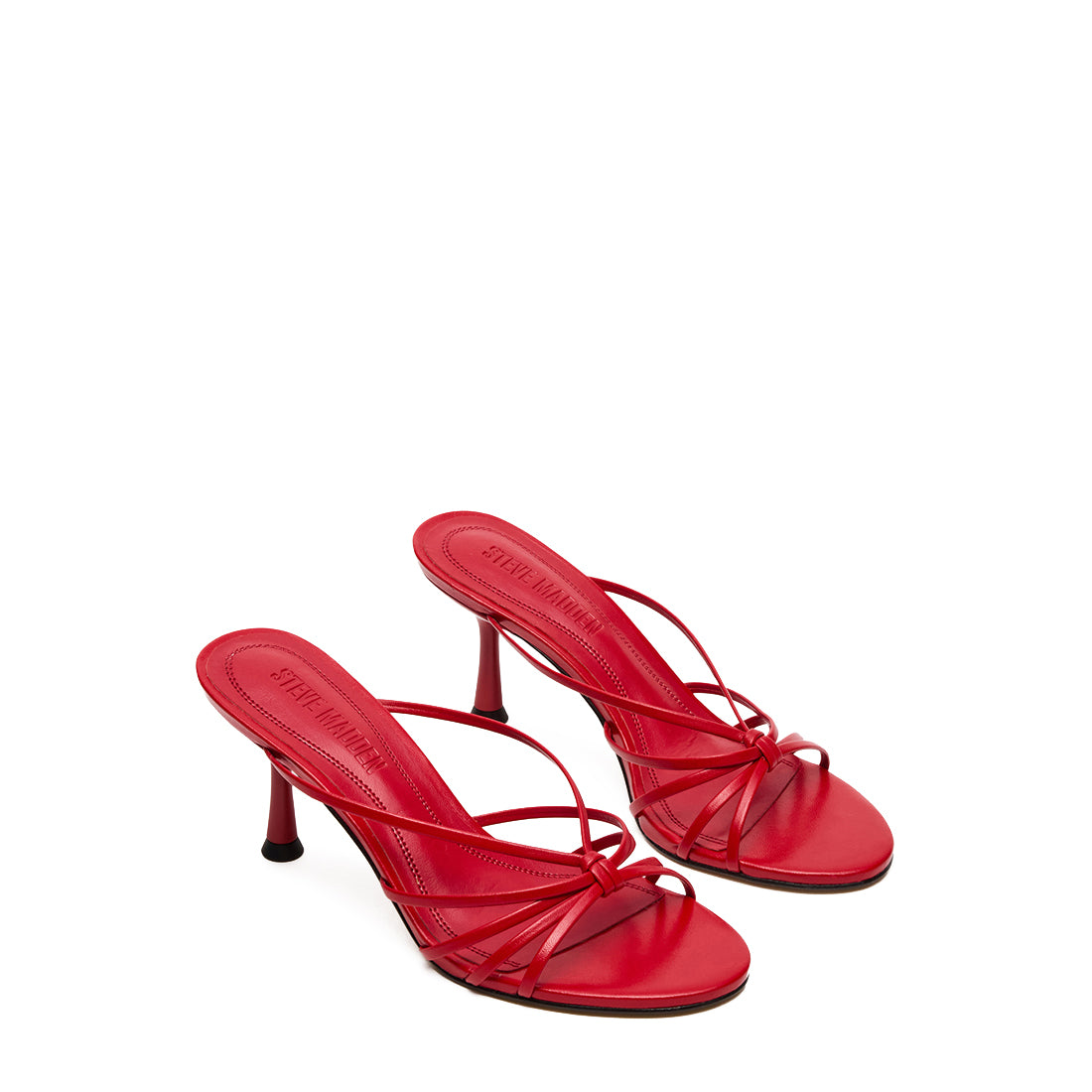 EDNA RED LEATHER