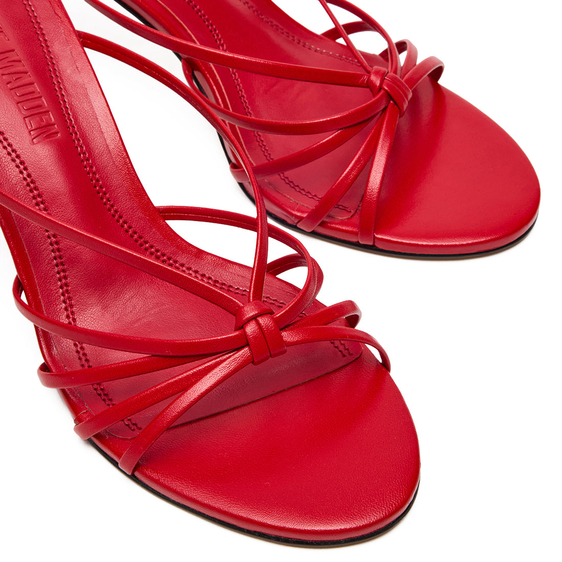 EDNA RED LEATHER