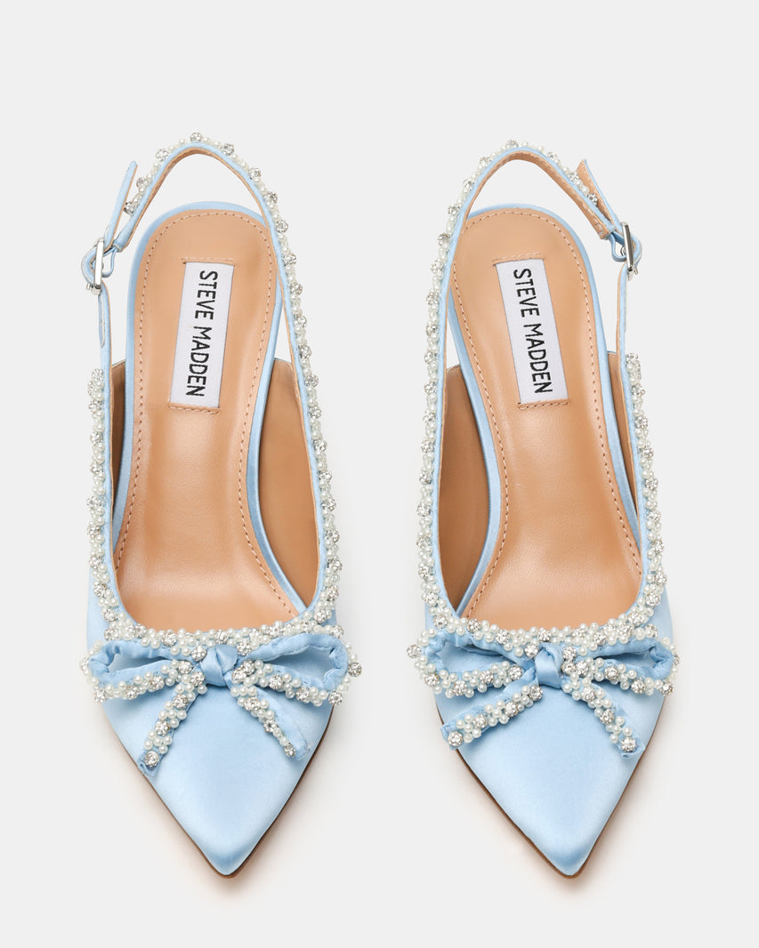 FLORISSA BABY BLUE SATIN - view 4