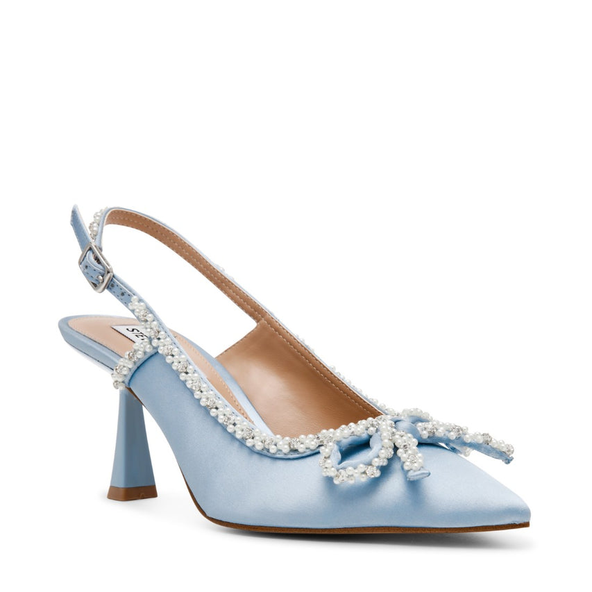 FLORISSA BABY BLUE SATIN
