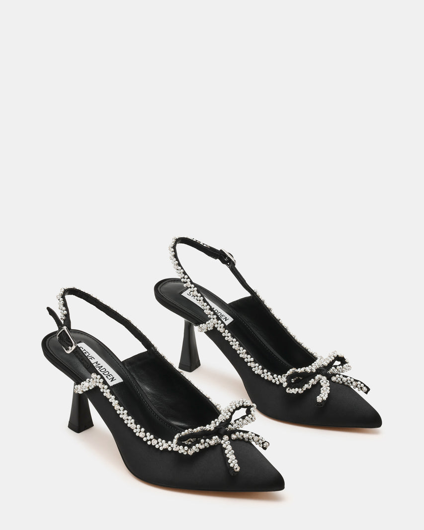 FLORISSA BLACK SATIN - view 2