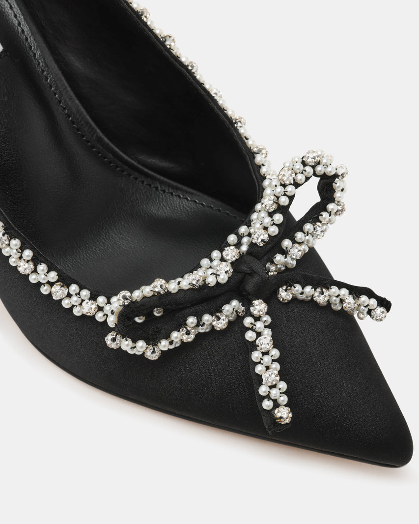 FLORISSA BLACK SATIN - view 3
