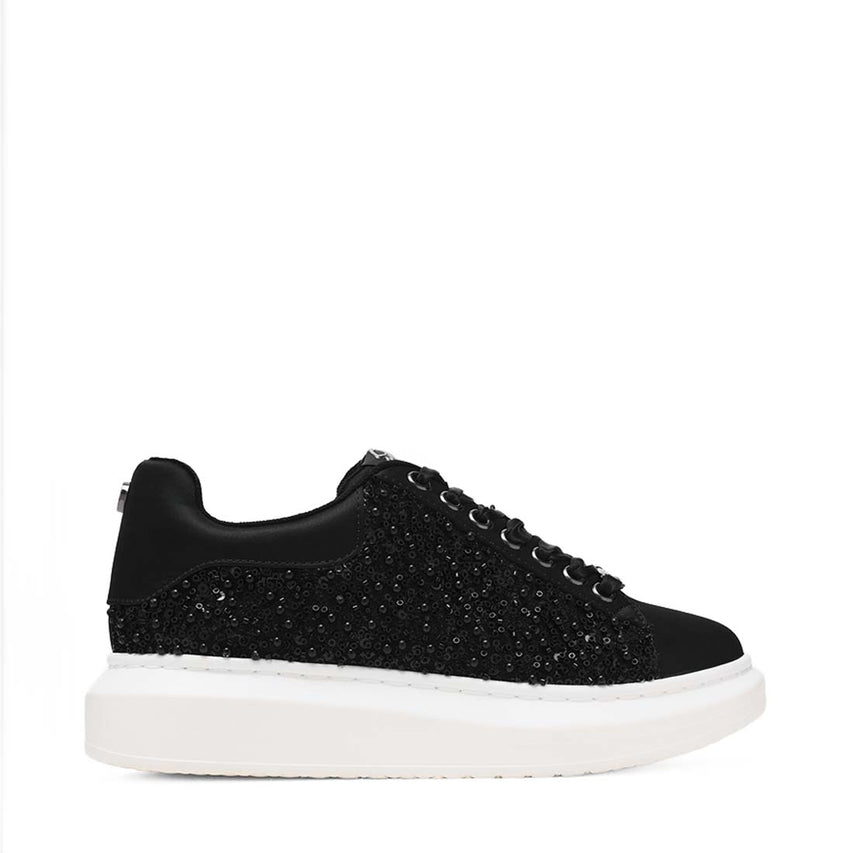 GAZE-SEQ BLACK SATIN