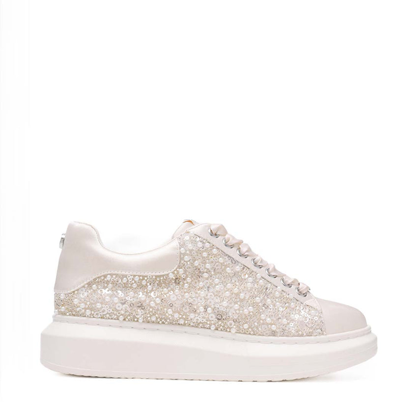 GAZE-SEQ IVORY SATIN