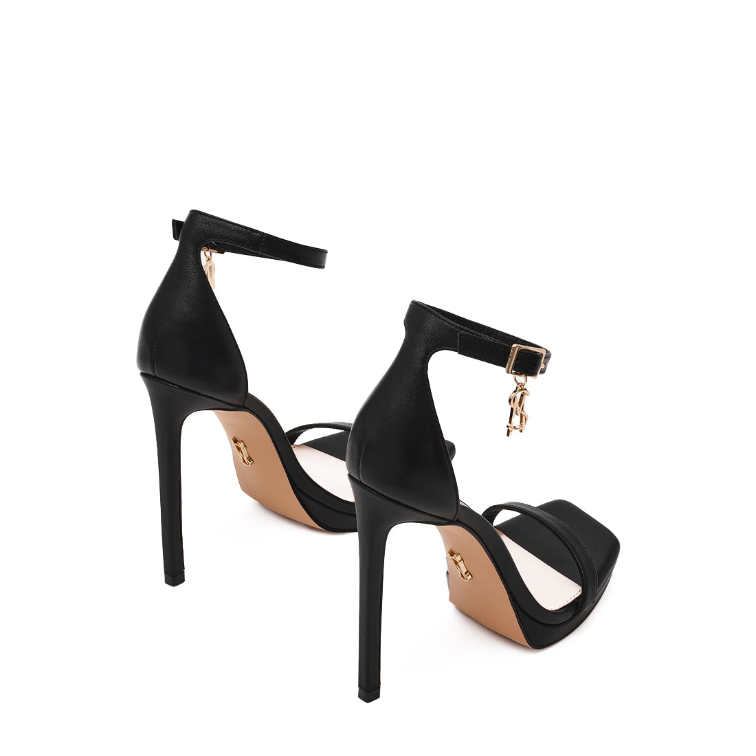 IRIDESSA BLACK LEATHER