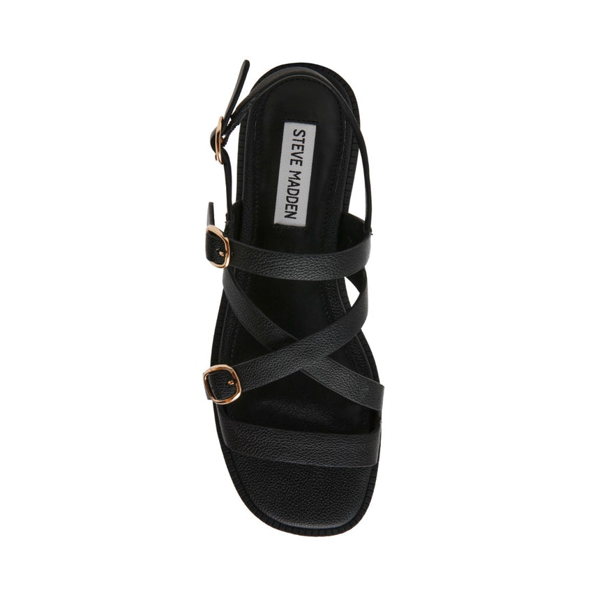 ISELA BLACK ACTION LEATHER - view 4