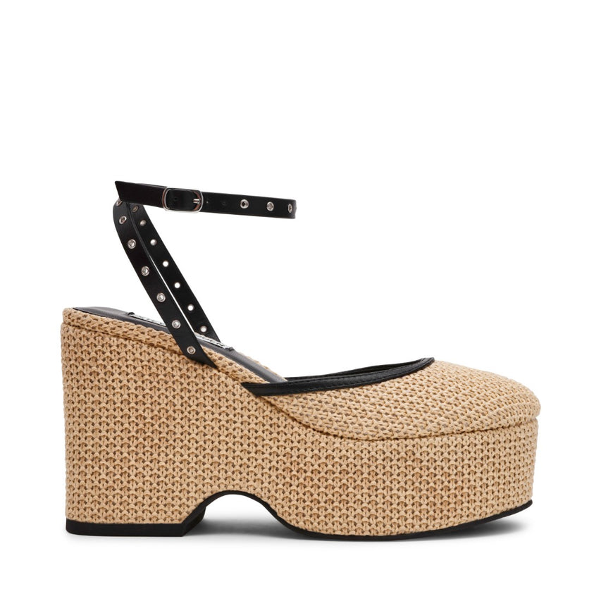KOSMIC NATURAL BLACK RAFFIA - view 8