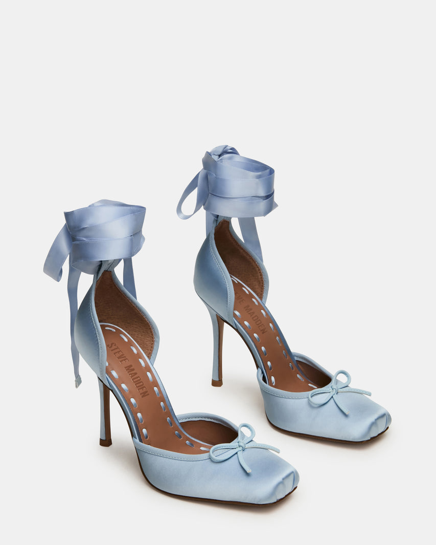 LARINA BLUE SATIN - view 2