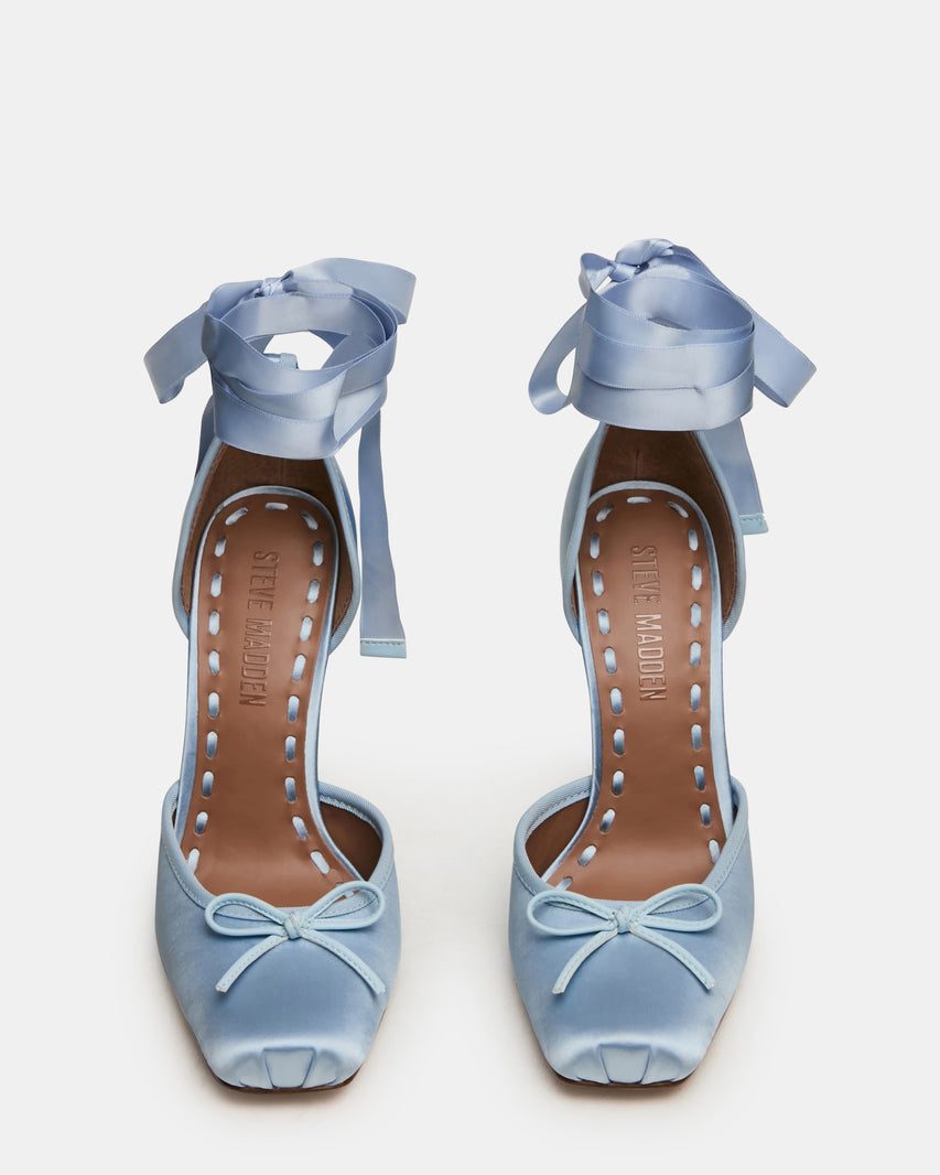 LARINA BLUE SATIN - view 3