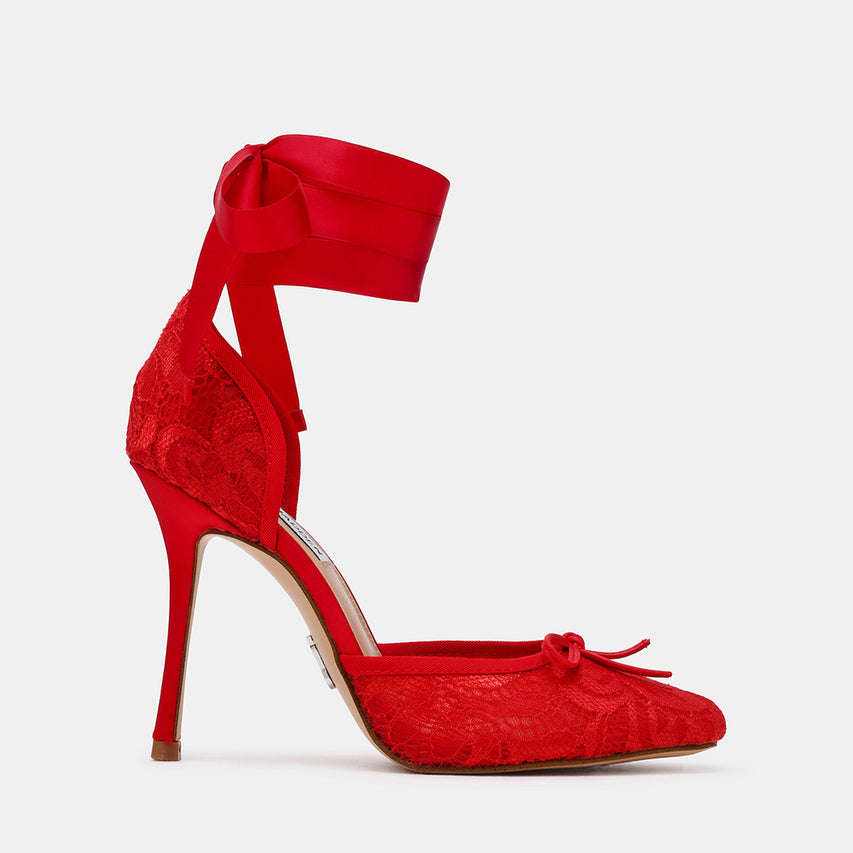 LARINA RED LACE