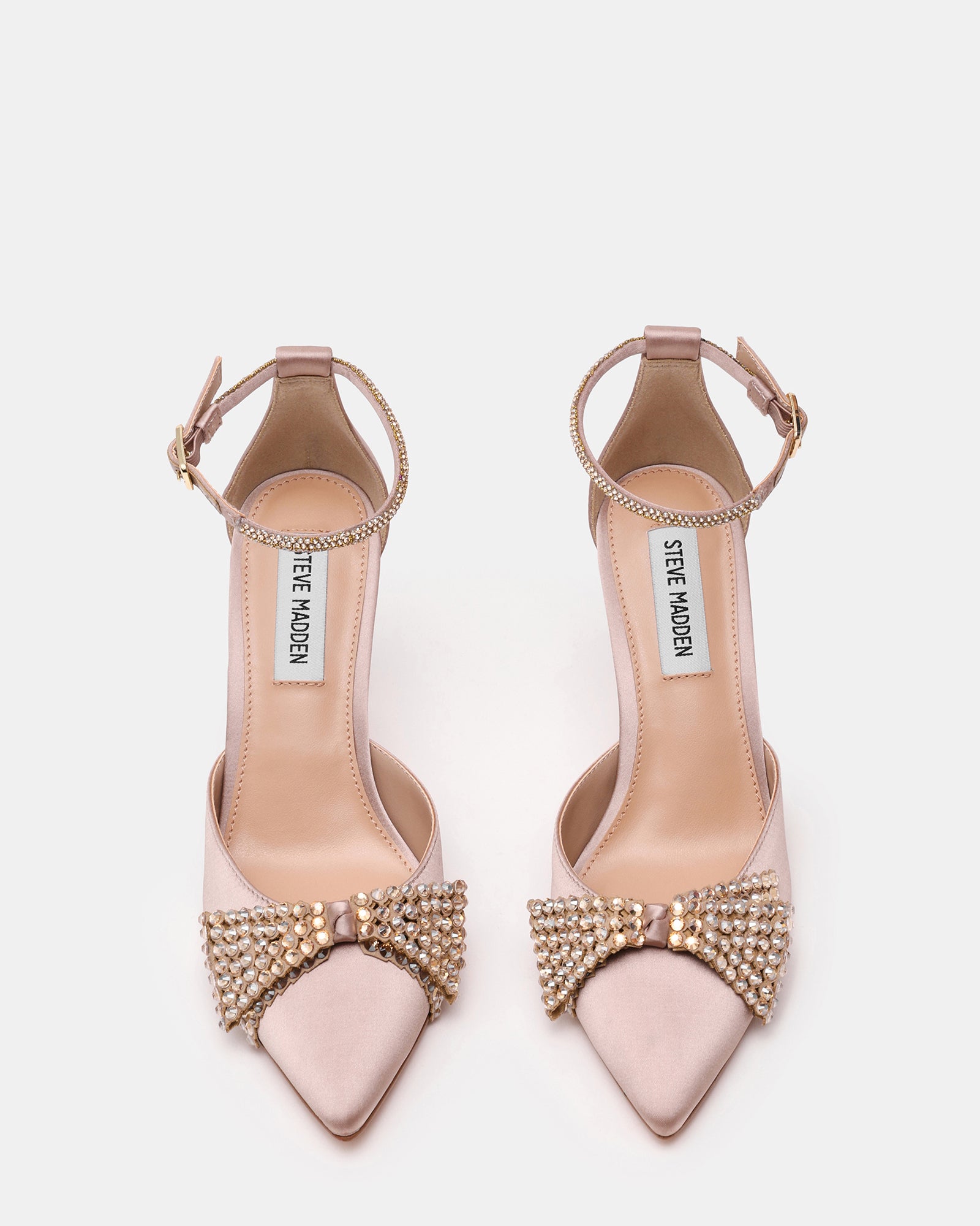 LAST DANCE TAUPE SATIN