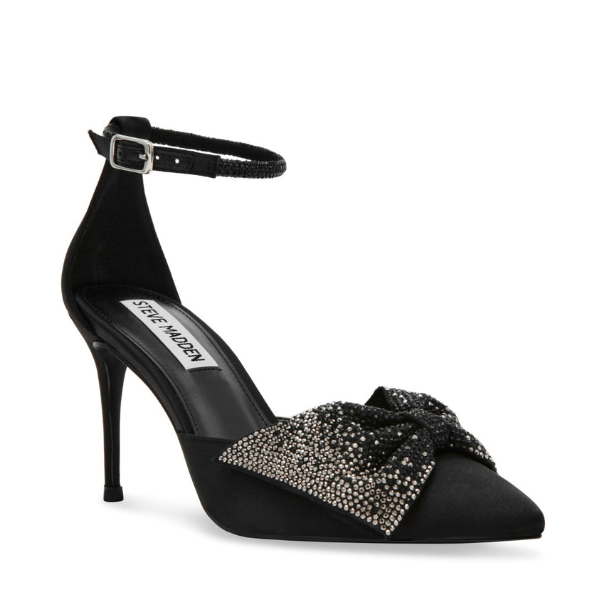 LILYANN BLACK SATIN