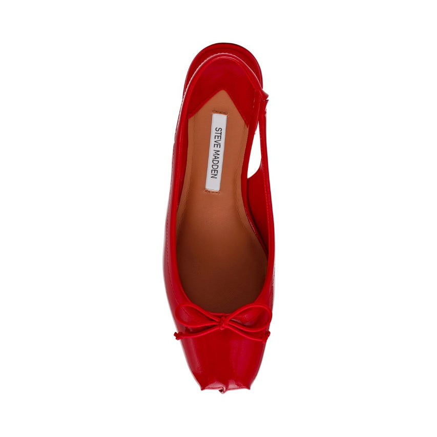 LOVED RED CRINKLE PATENT - view 4