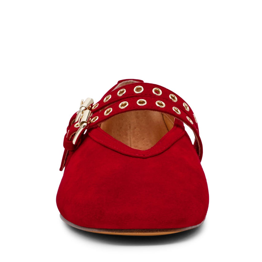 LYDIA RED SUEDE - view 3