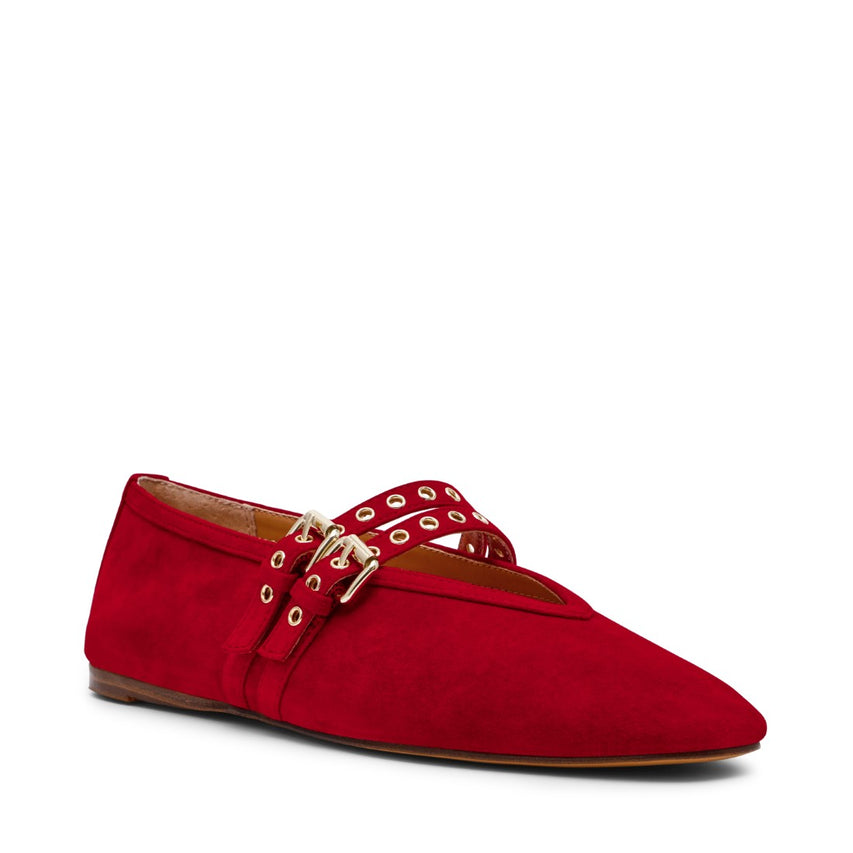 LYDIA RED SUEDE - view 2