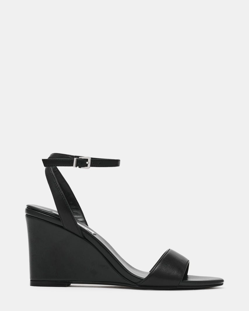 MYKA BLACK LEATHER