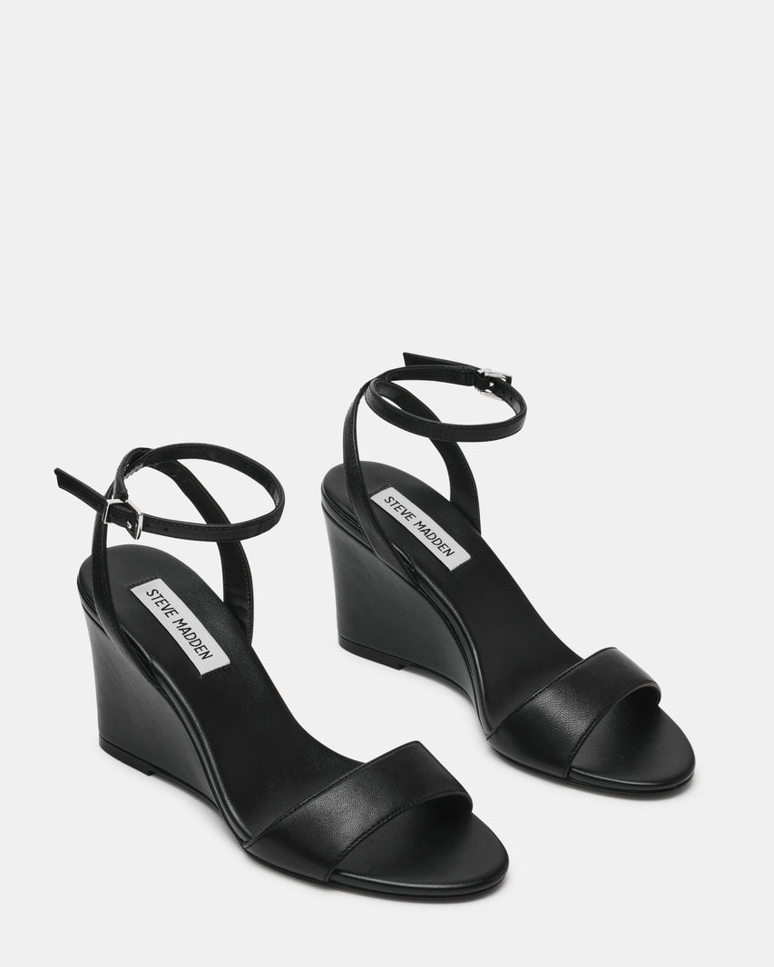 MYKA BLACK LEATHER - view 2