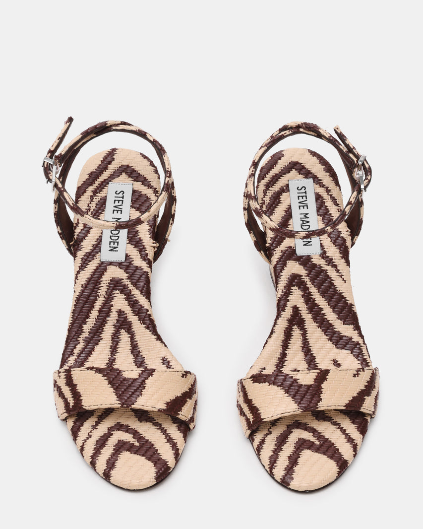 MYKA ZEBRA RAFFIA - view 3