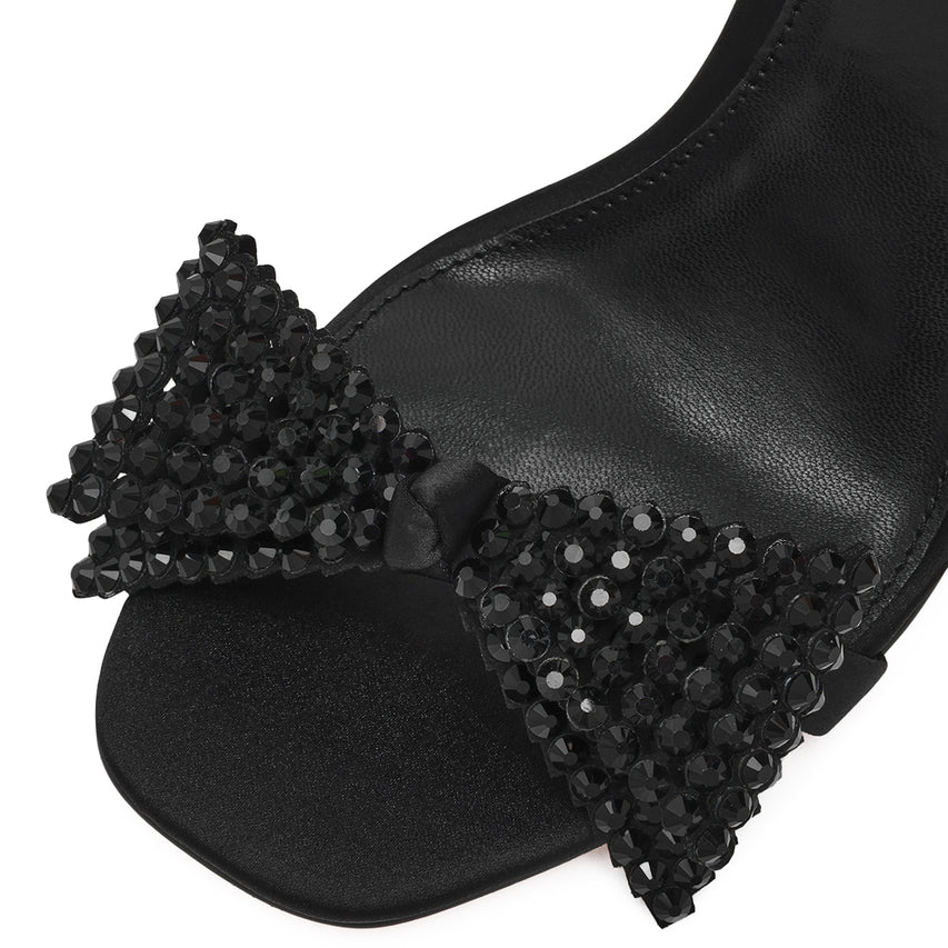 NEWLYWED BLACK SATIN