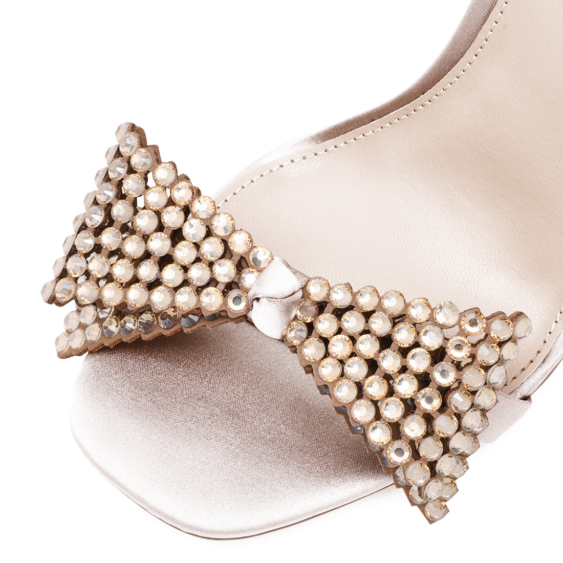 NEWLYWED TAUPE SATIN