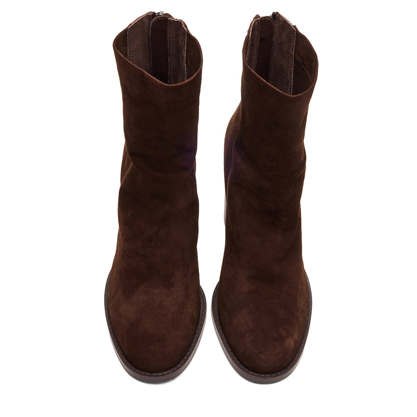 OBSESSION CHOCOLATE BROWN SUEDE - view 3