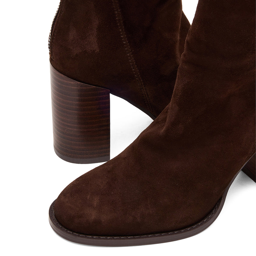 OBSESSION CHOCOLATE BROWN SUEDE - view 5