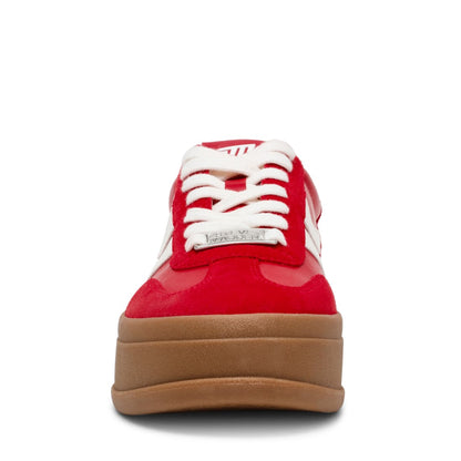 OFF-TRACK RED SUEDE