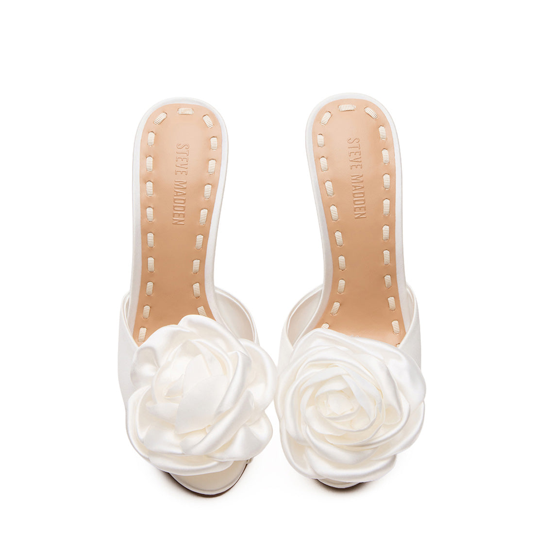 PRIYA-FLWR IVORY SATIN - view 4