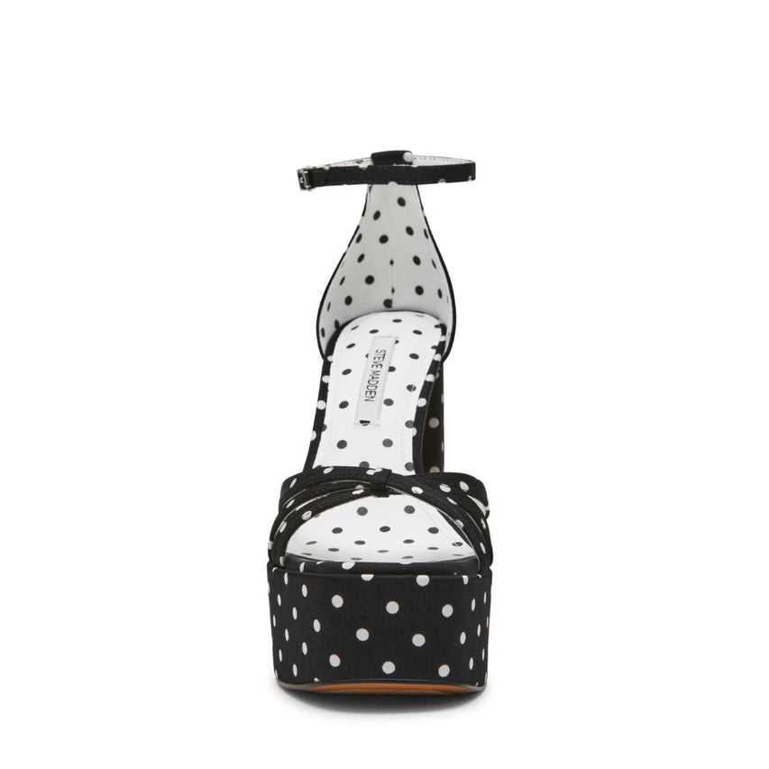 RETRO WHITE BLACK POLKA DOT - view 3