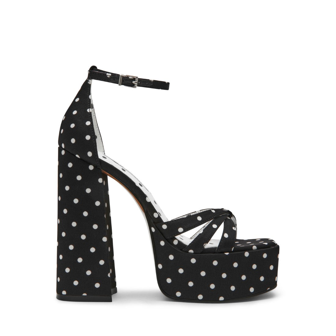 RETRO WHITE BLACK POLKA DOT - view 2