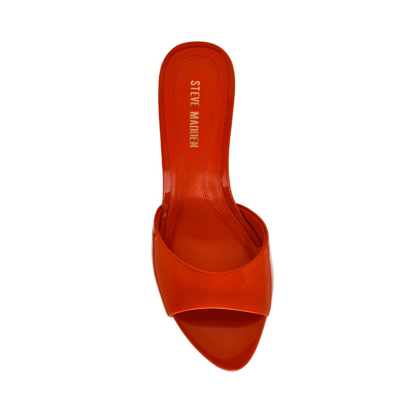 SANTI RED ORANGE  PATENT - view 4