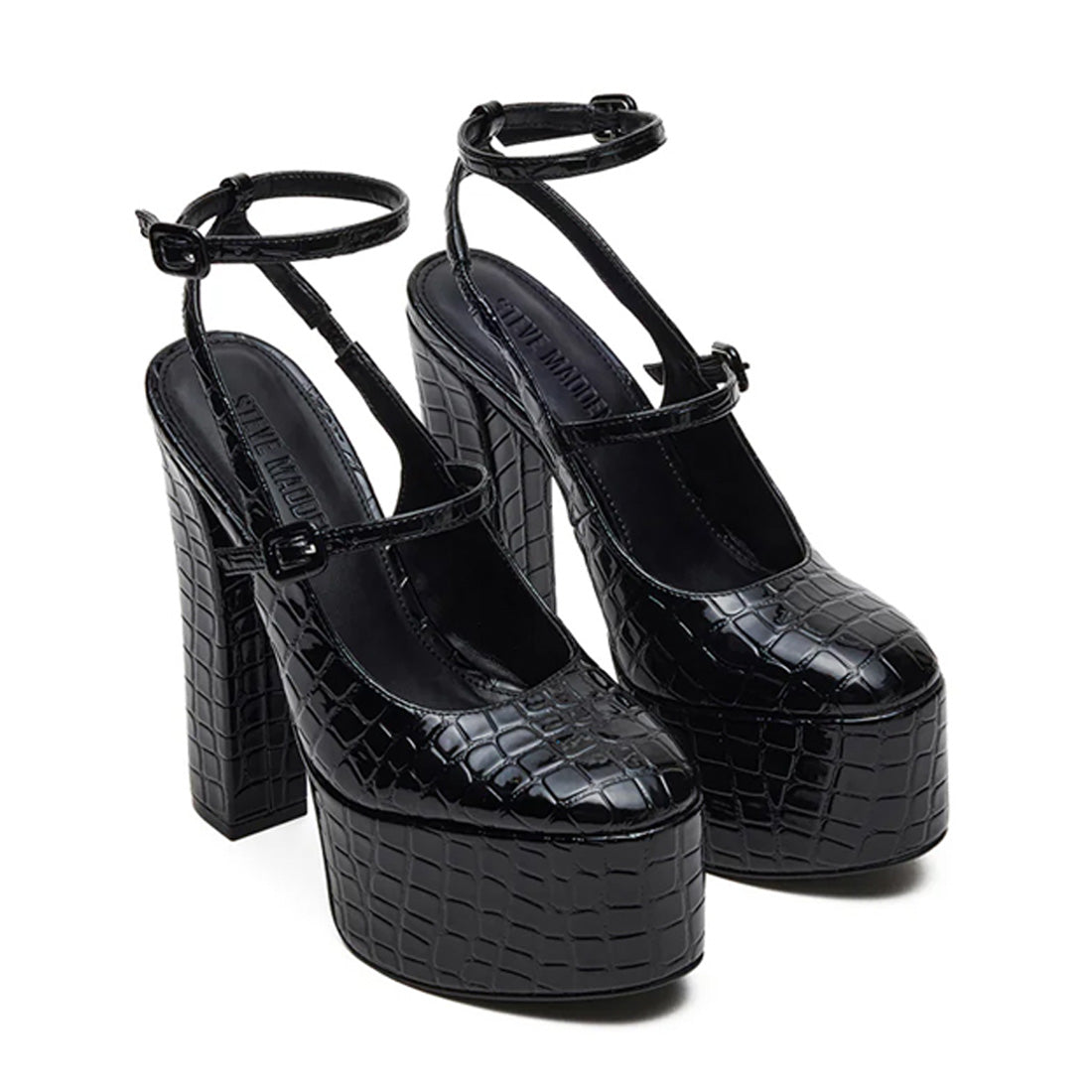 SCOTLYN BLACK CROCODILE - view 2