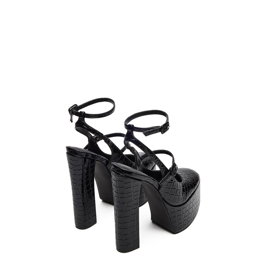 SCOTLYN BLACK CROCODILE