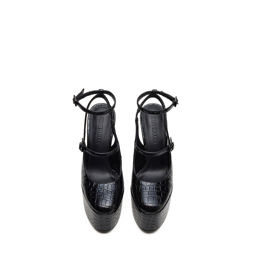 SCOTLYN BLACK CROCODILE